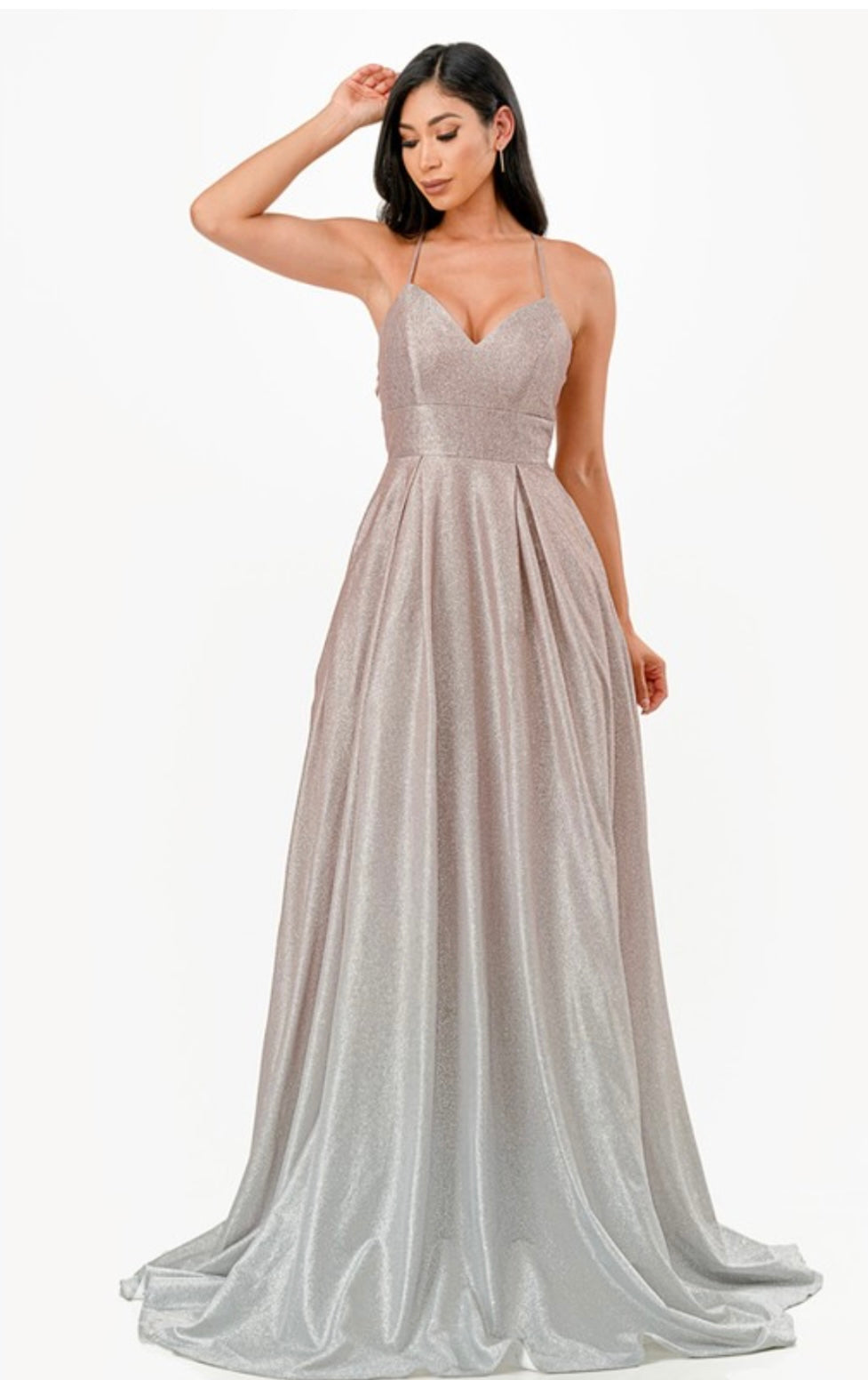 Glitter Ombre Gown