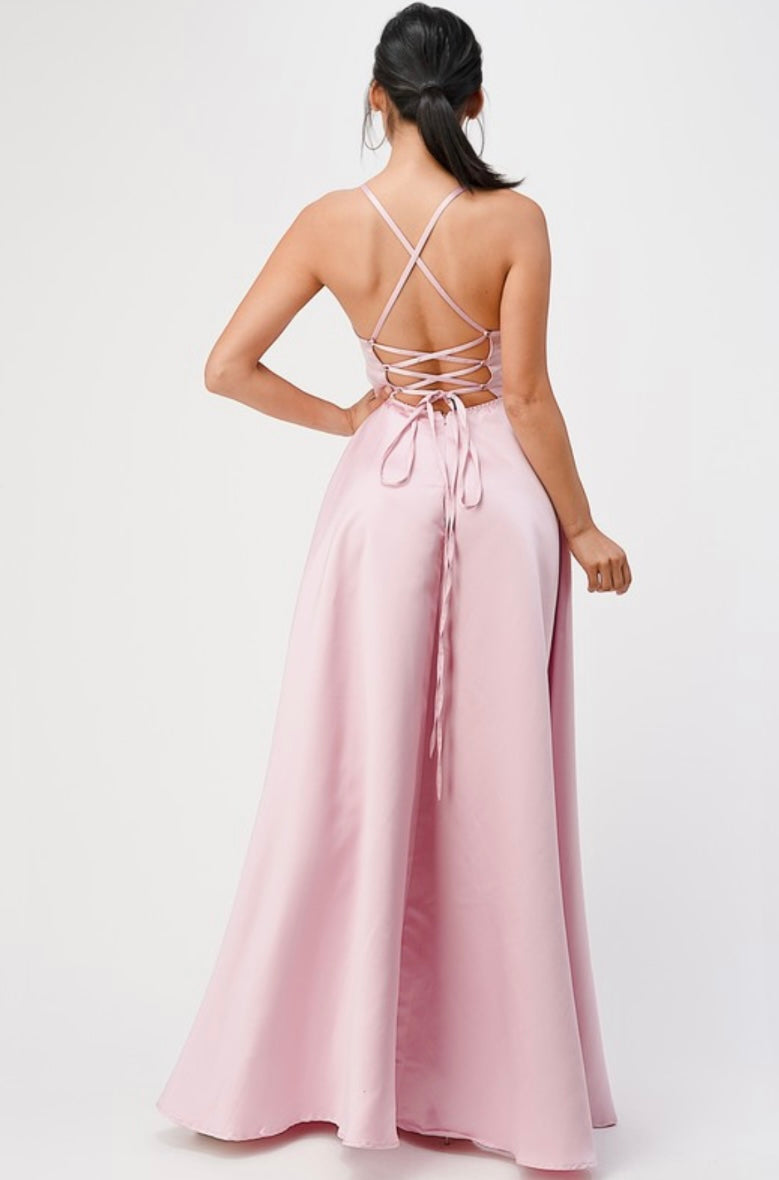 Open Side Criss Cross Back