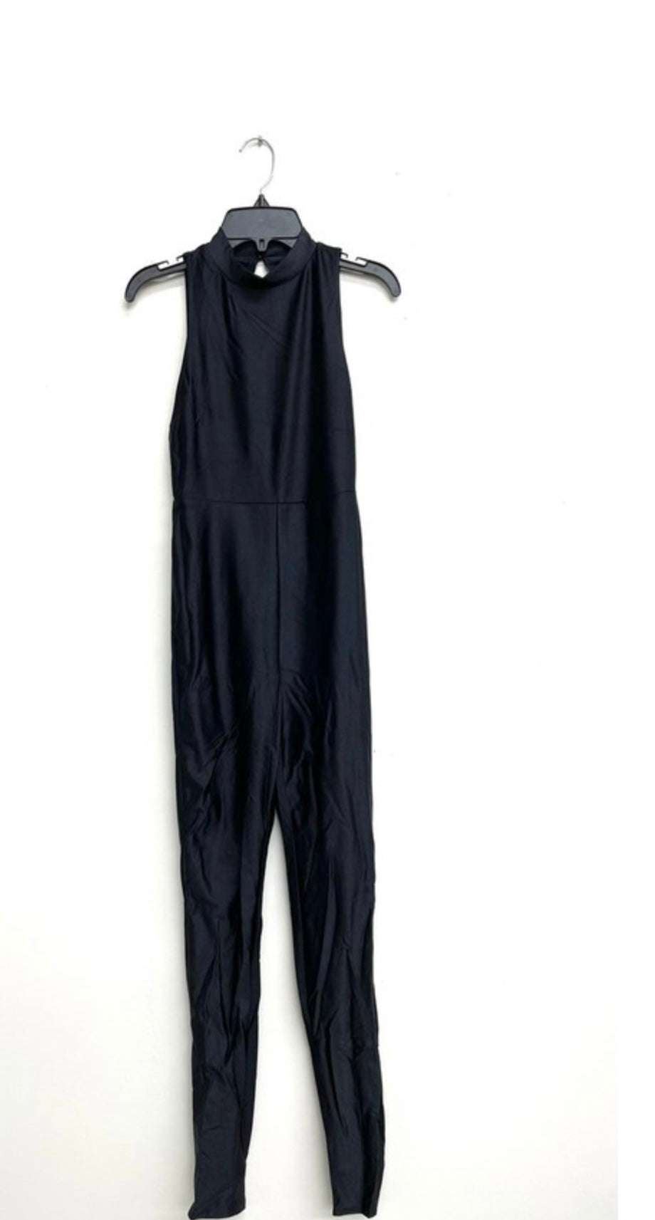 Mock Neck Sleaveless Jumpsuit